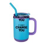 Abelia SS Sip & Twist Lid Mug w/Straw - 16oz Thumbnail