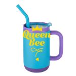 Abelia SS Sip & Twist Lid Mug w/Straw - 16oz Thumbnail