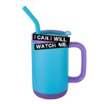 Abelia SS Sip & Twist Lid Mug w/Straw - 16oz Thumbnail