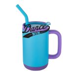Abelia SS Sip & Twist Lid Mug w/Straw - 16oz Thumbnail