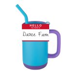 Abelia SS Sip & Twist Lid Mug w/Straw - 16oz Thumbnail