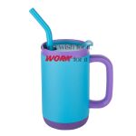 Abelia SS Sip & Twist Lid Mug w/Straw - 16oz Thumbnail