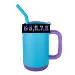 Abelia SS Sip & Twist Lid Mug w/Straw - 16oz Thumbnail