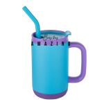 Abelia SS Sip & Twist Lid Mug w/Straw - 16oz Thumbnail