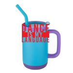 Abelia SS Sip & Twist Lid Mug w/Straw - 16oz Thumbnail