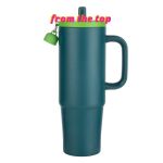 Kentia SS Travel Mug w/Silicone Straw & Charm Holder - 30oz Thumbnail