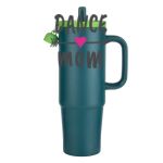 Kentia SS Travel Mug w/Silicone Straw & Charm Holder - 30oz Thumbnail